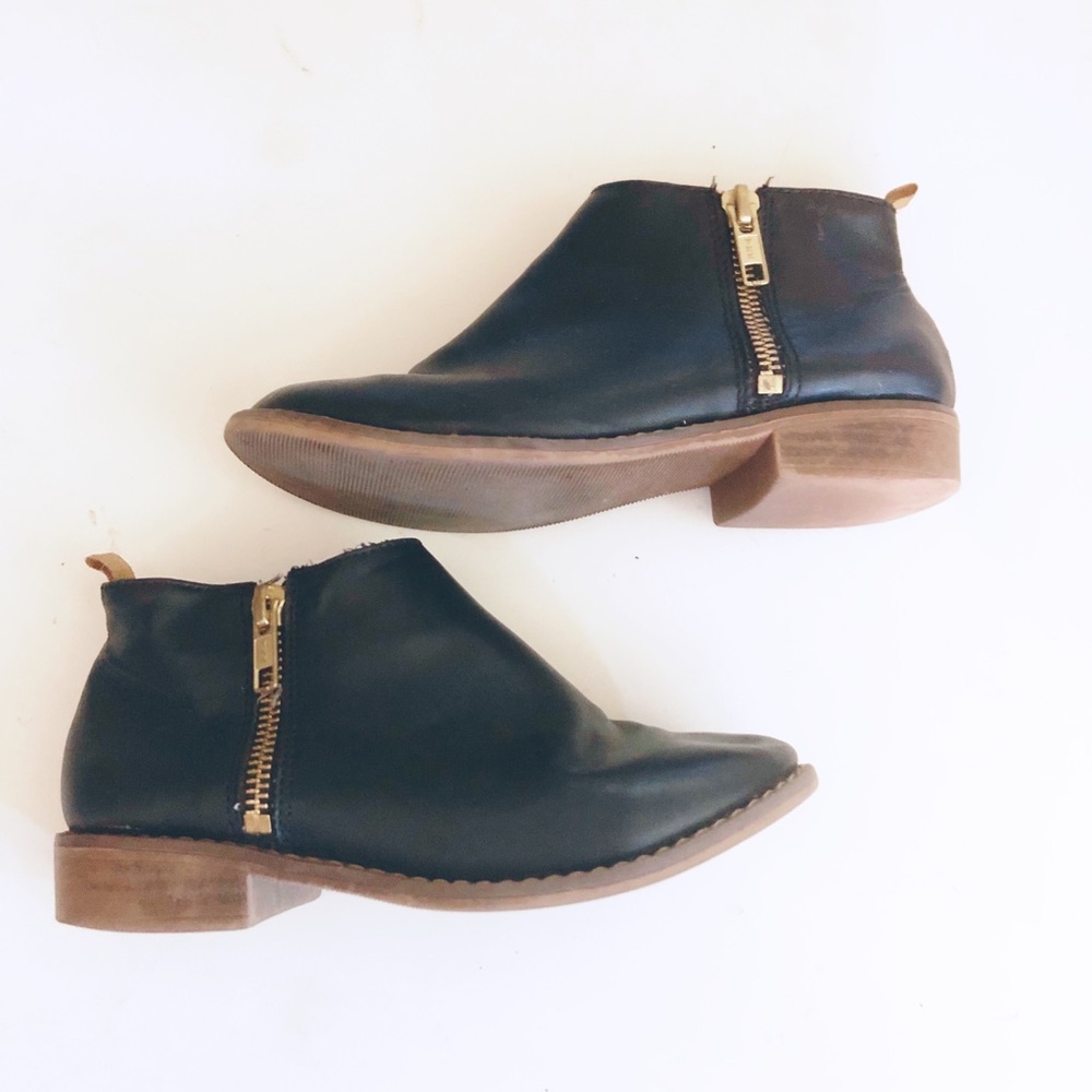 Gap black fall ankle boots girls